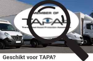 is mijn voertuig TAPA geschikt?