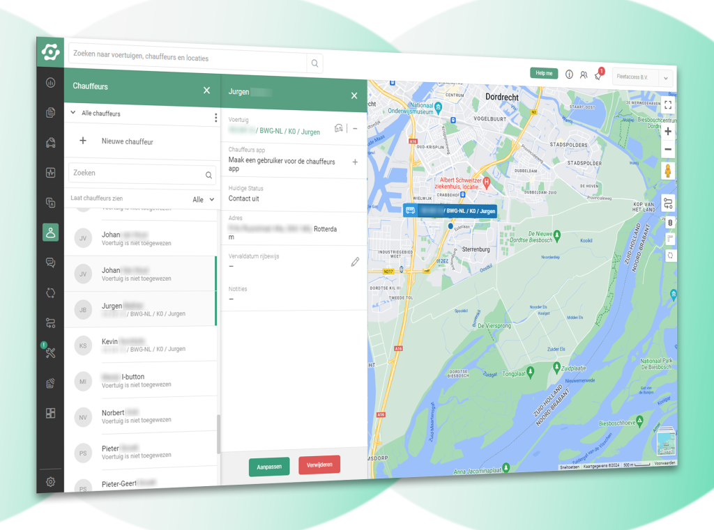 Voertuigvolgsysteem voor particulieren • Fleetassist